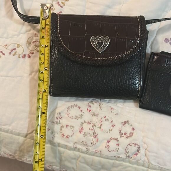 Elegant Black and Brown Women's Crossbody Bag Set - Picture 2 of 9